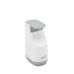 Essential Slim Compact Soap Dispenser – Grey/White Design