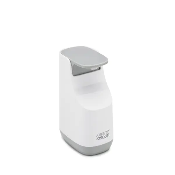 Essential Slim Compact Soap Dispenser – Grey/White Design