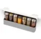 CupboardStore Under-shelf Spice Rack Grey