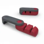 Best Rota Folding Knife Sharpener and Honer – Dark Grey/Red