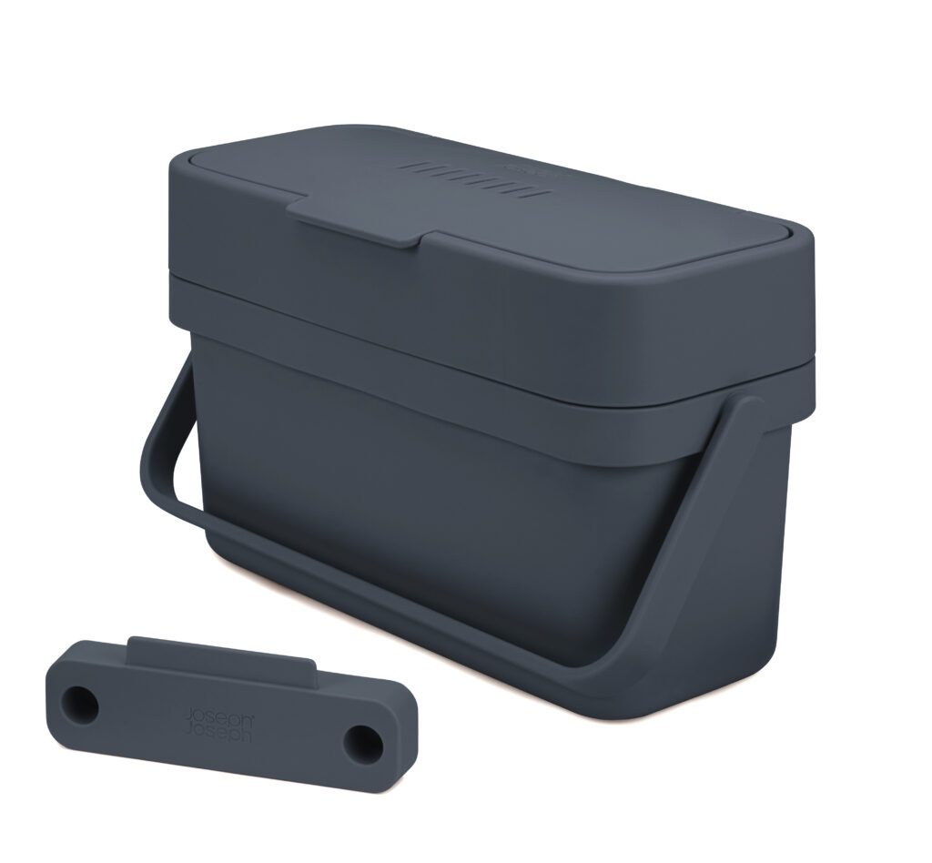 Compo 4 Food Waste Caddy in Graphite – Smart Compost Bin