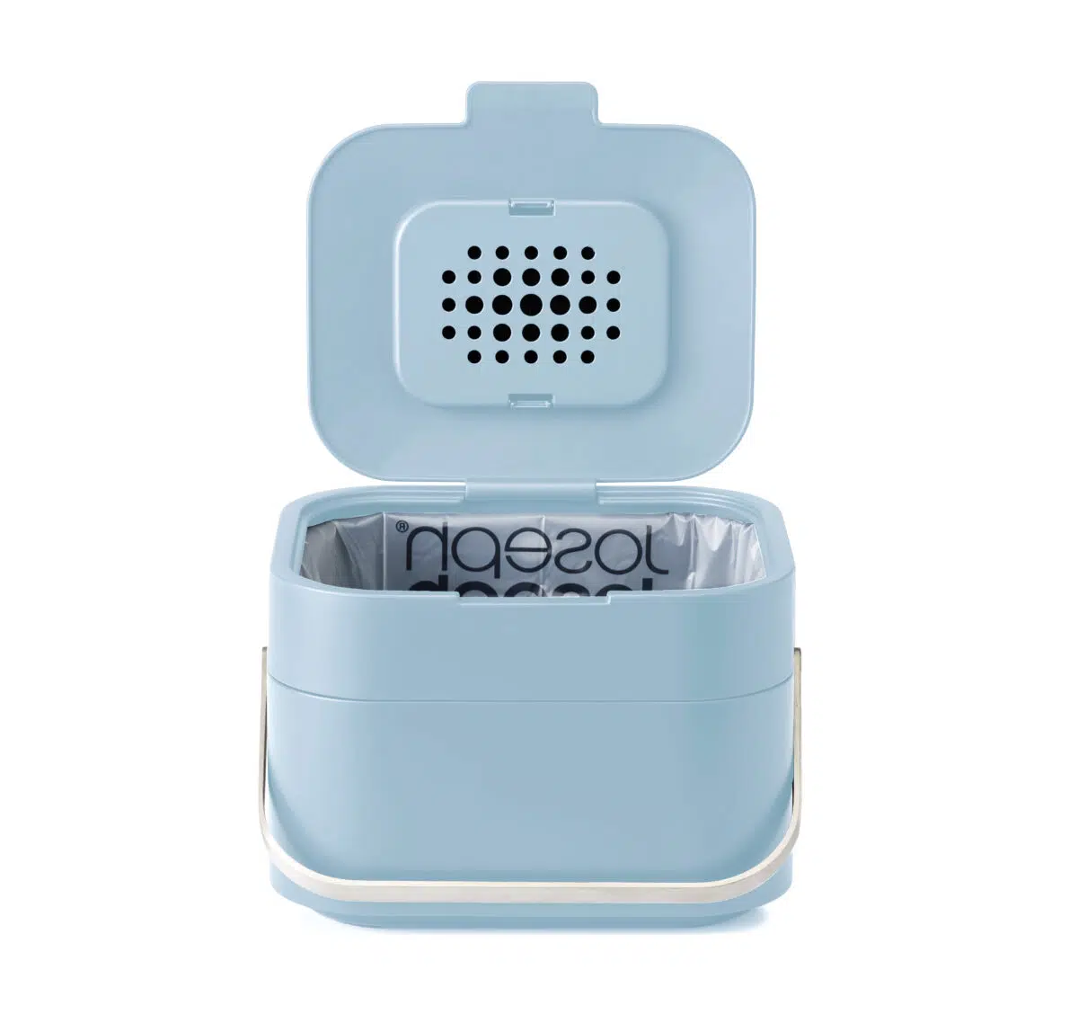 Stack Food Waste Caddy Grey Blue – Ultimate Odour Control