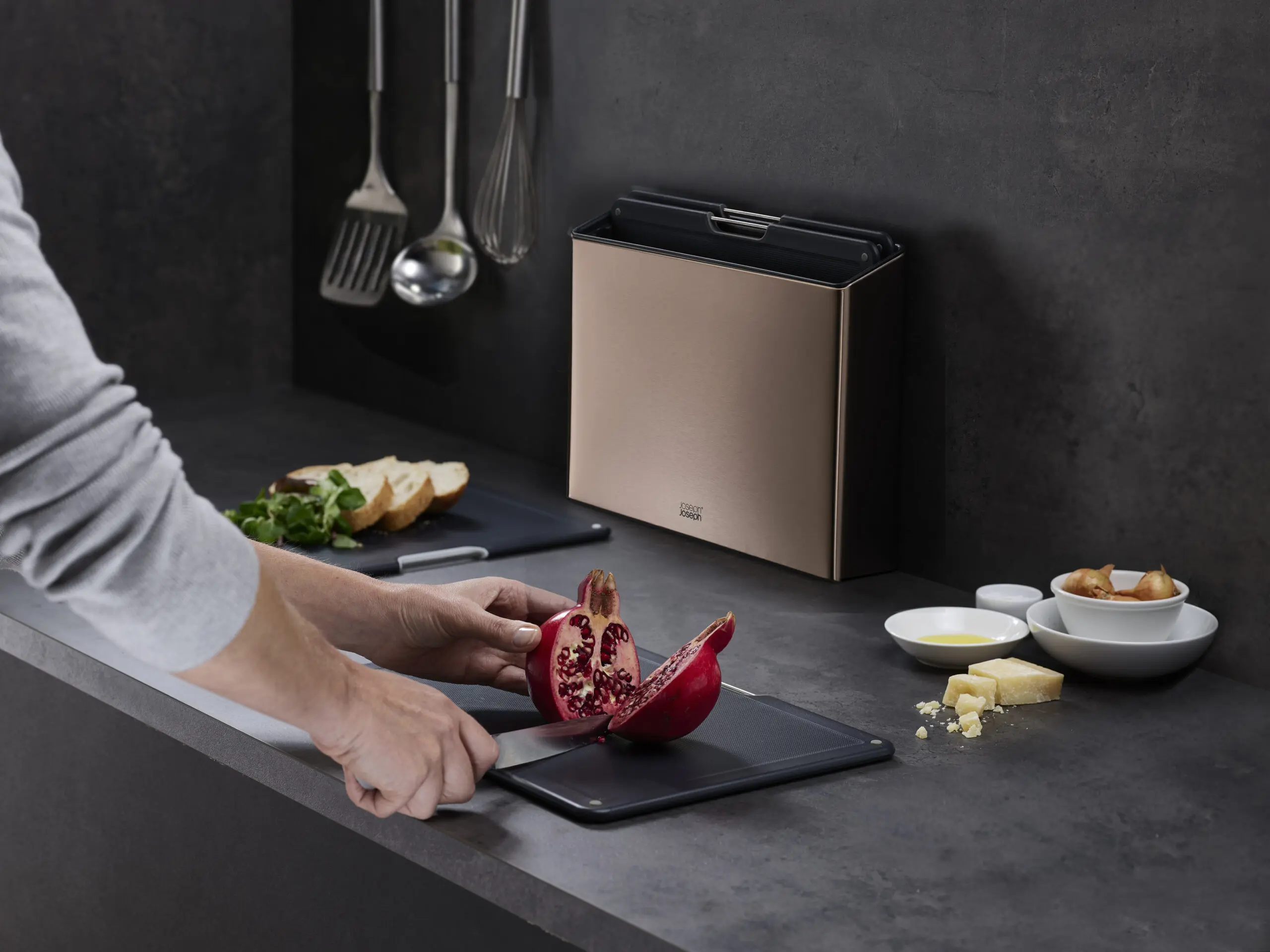 Premium Knife and Cutting Board Set by Joseph Joseph