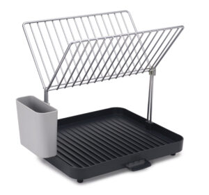 Smart Y-Rack 2 tier Dish Drainer Grey Design – Easy To Clean