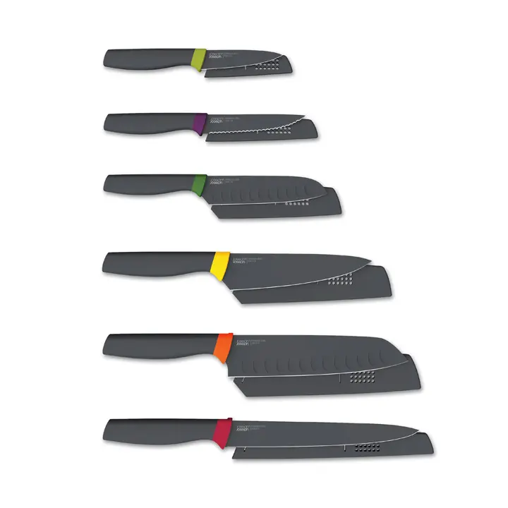 98437 A Ultimate Elevate Knives Multicolour Set – Mess Free Cutting