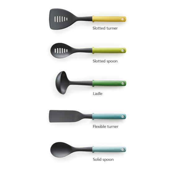 Duo 5 Piece Utensil Set Opal – Innovative Non Stick Kitchen