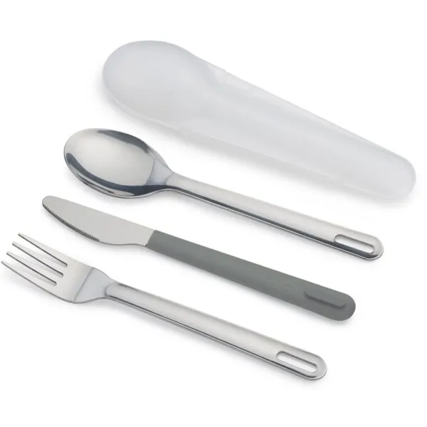 Joseph Joseph Duo Stainless-steel Cutlery Set (Grey)