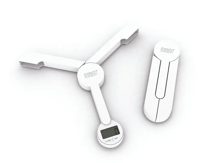 24d93a73-26cd-4bd3-b655-06f93544cedf.jpg Luxury Tri Scale in White – Compact Folding Digital Scale
