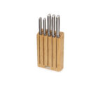 Cool Elevate Steel Knife Set with Bamboo Block – 5 Piece