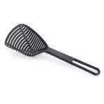 Innovative Black Duo Spoon Colander - Easy Scoop Draining