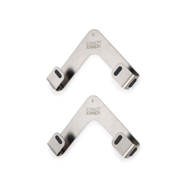 Joseph Joseph Space Pack of 2 Stainless-Steel Pan Lid Holders