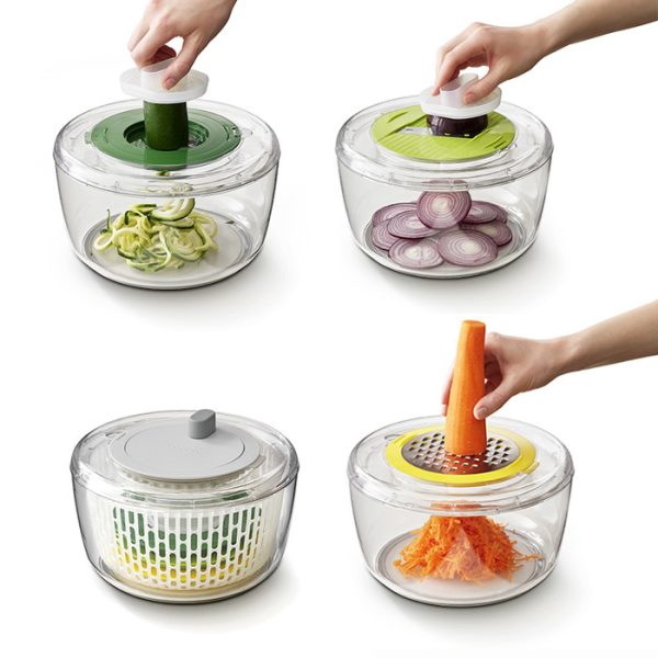 Joseph Joseph Multi-Prep 4-Piece Salad Preparation Set - Multicolour