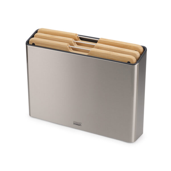 Folio Steel Bamboo 3pc Board Set – Silver