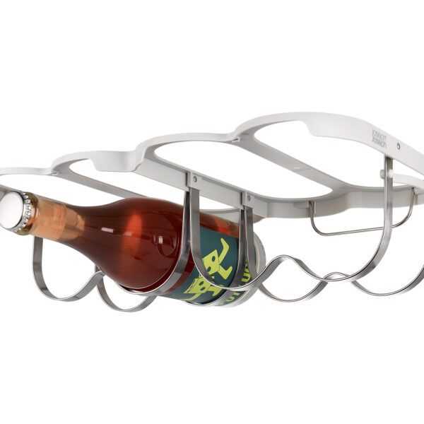 Cradle Under-Shelf Folding Wine Bottle Rack